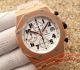 2017 Swiss Fake AP Royal Oak Offshore White Chronograph Rose Gold Watch (2)_th.jpg